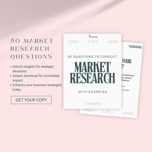 50 questions with examples for conducting market research